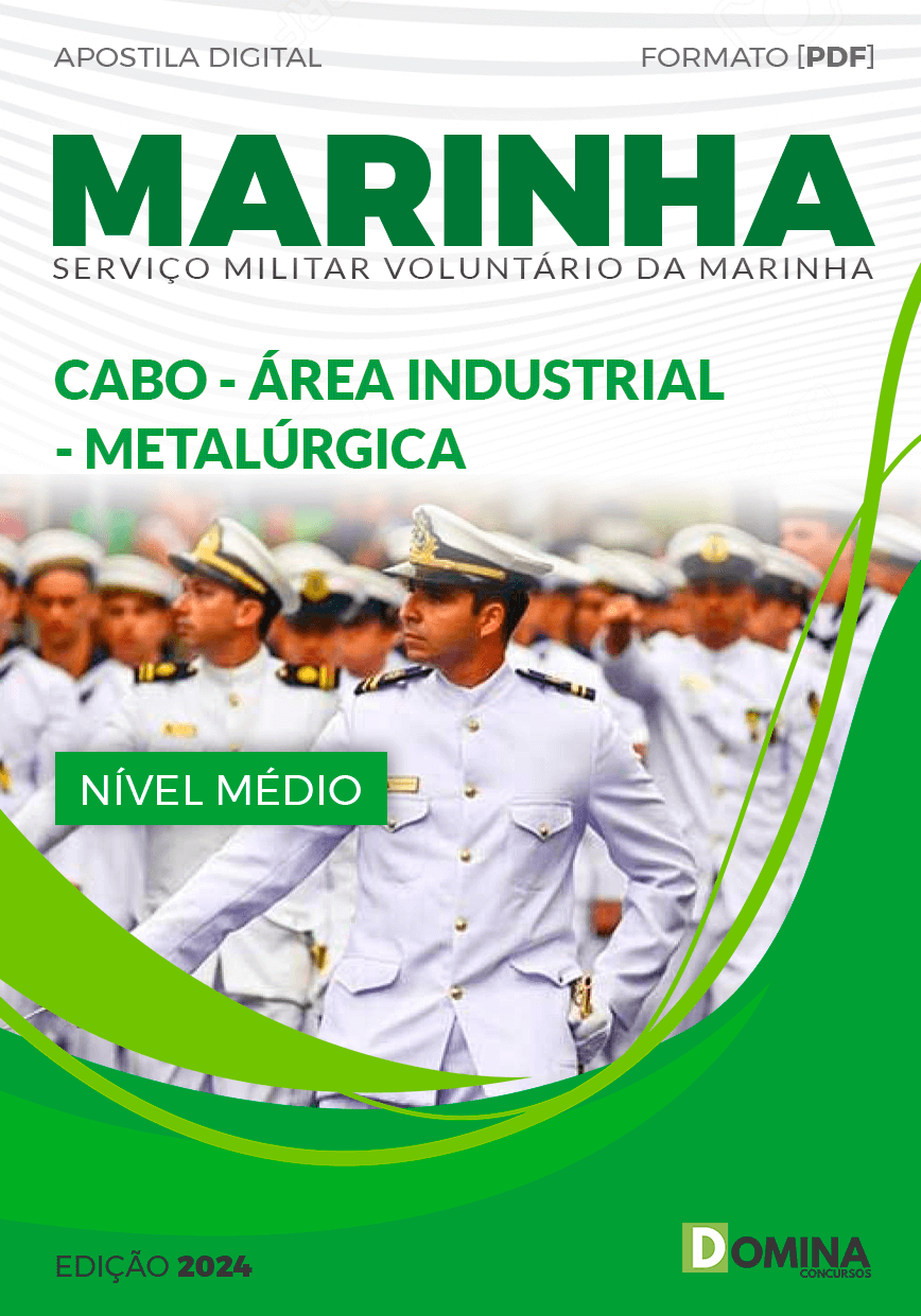 Apostila Concurso MARINHA 2024 Metalúrgica