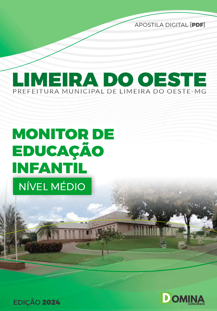 Apostila Pref Limeira do Oeste MG 2024 Monitor Educação Infantil