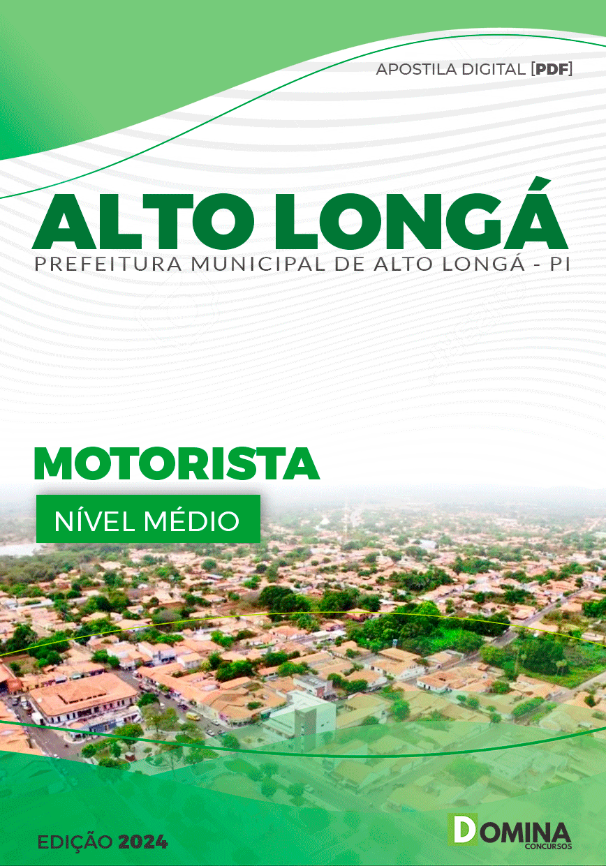 Apostila Pref Alto Longá PI 2024 Motorista