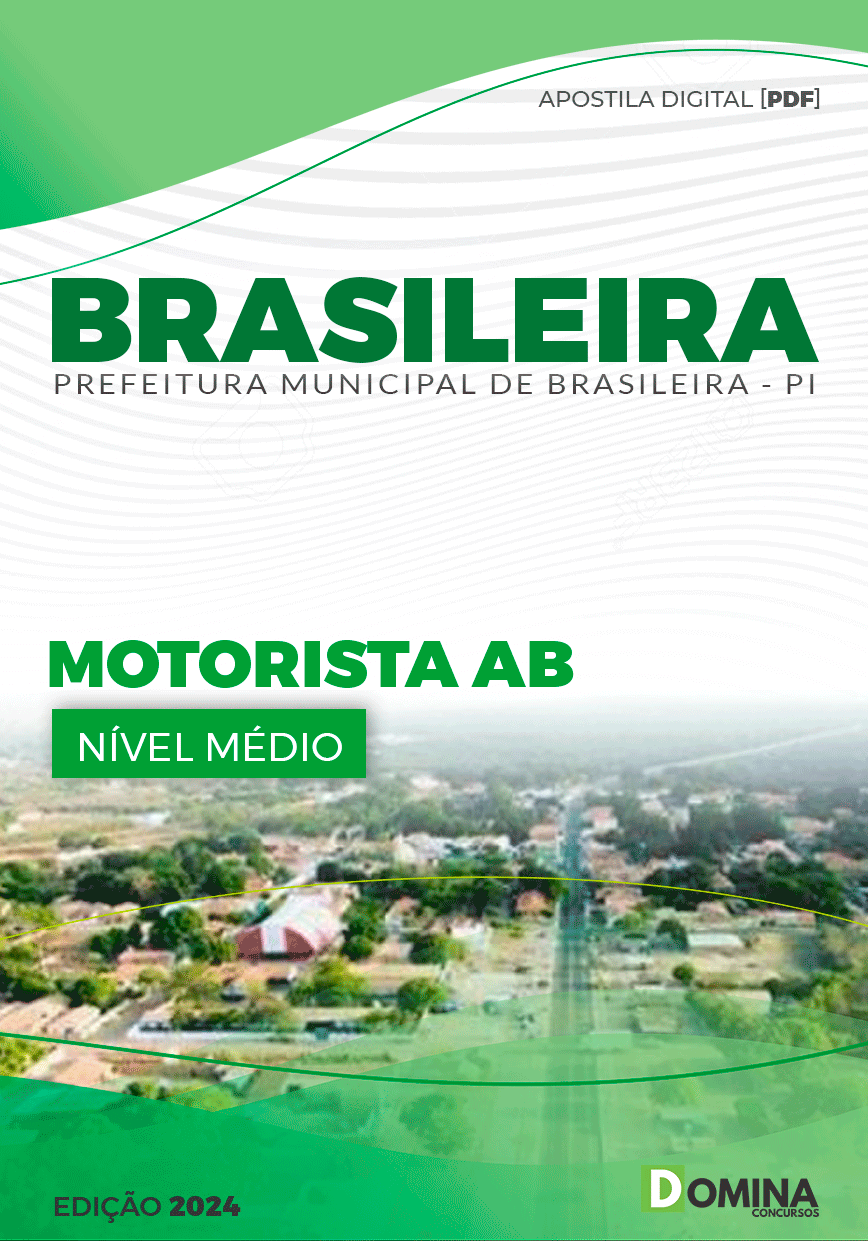 Apostila Pref Brasileira PI 2024 Motorista AB