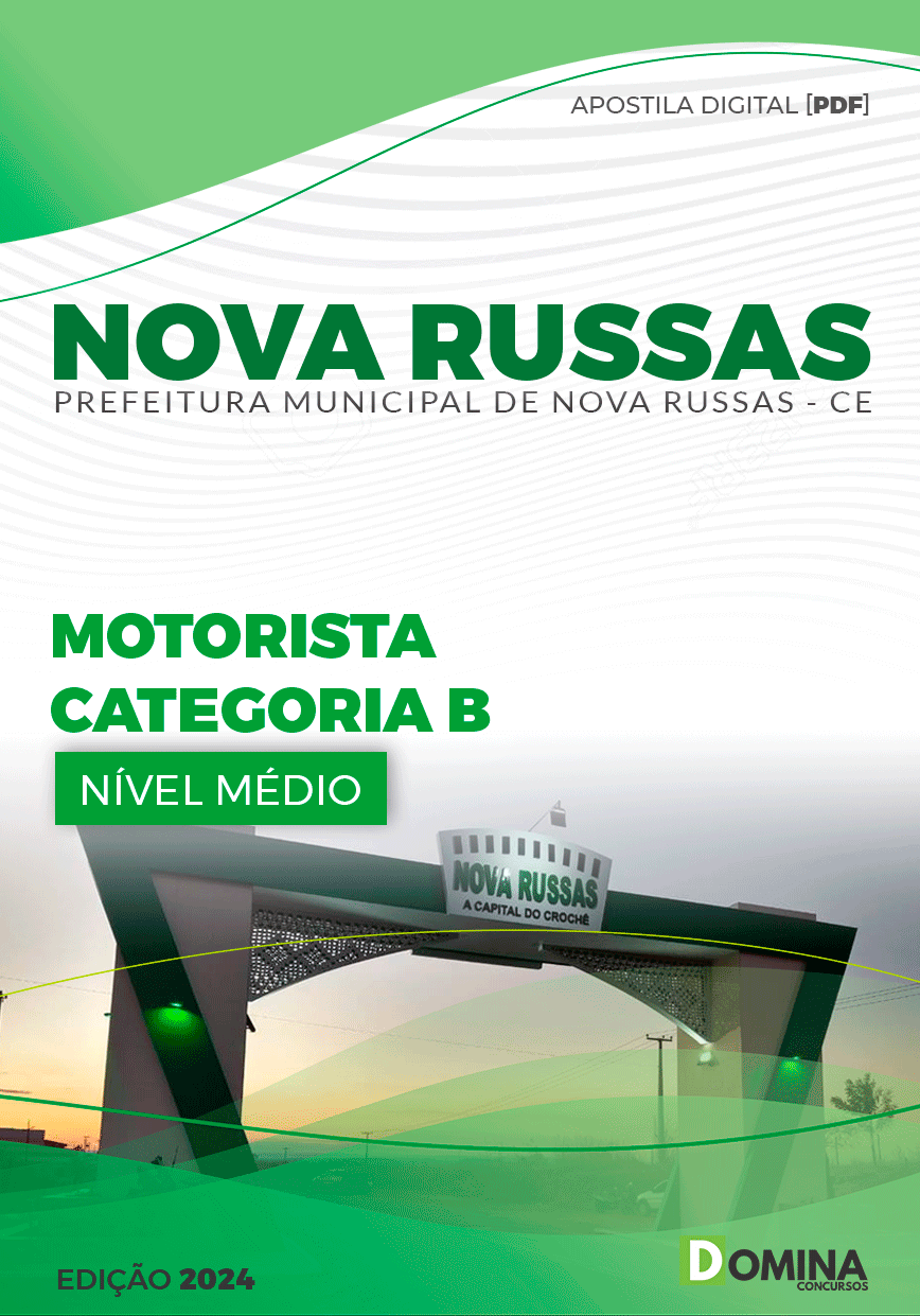 Apostila Pref Nova Russas CE 2024 Motorista Categoria B