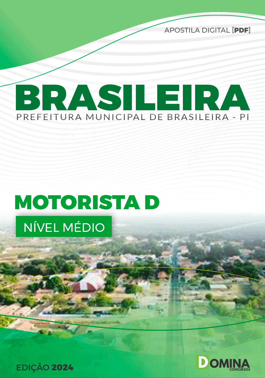 Apostila Pref Brasileira PI 2024 Motorista AB
