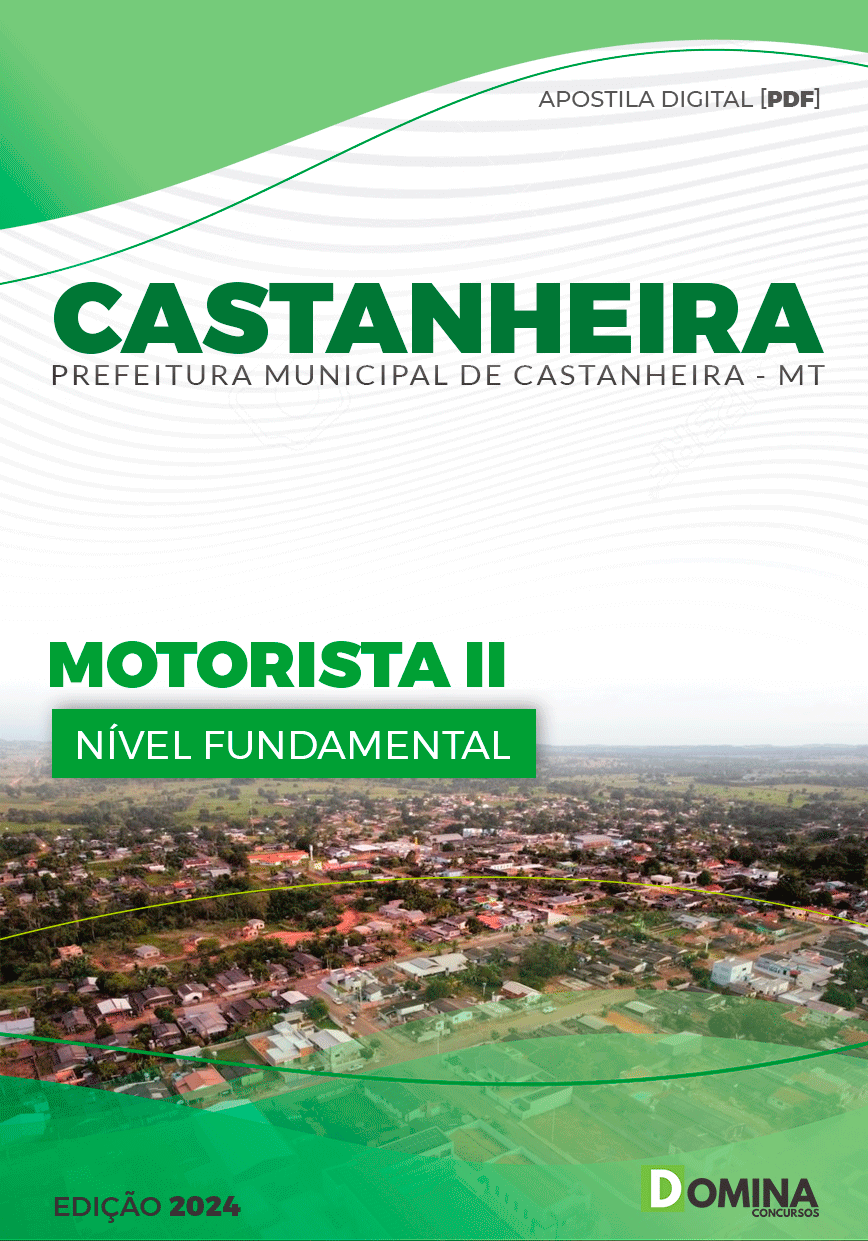 Apostila Pref Castanheira MT 2024 Motorista II