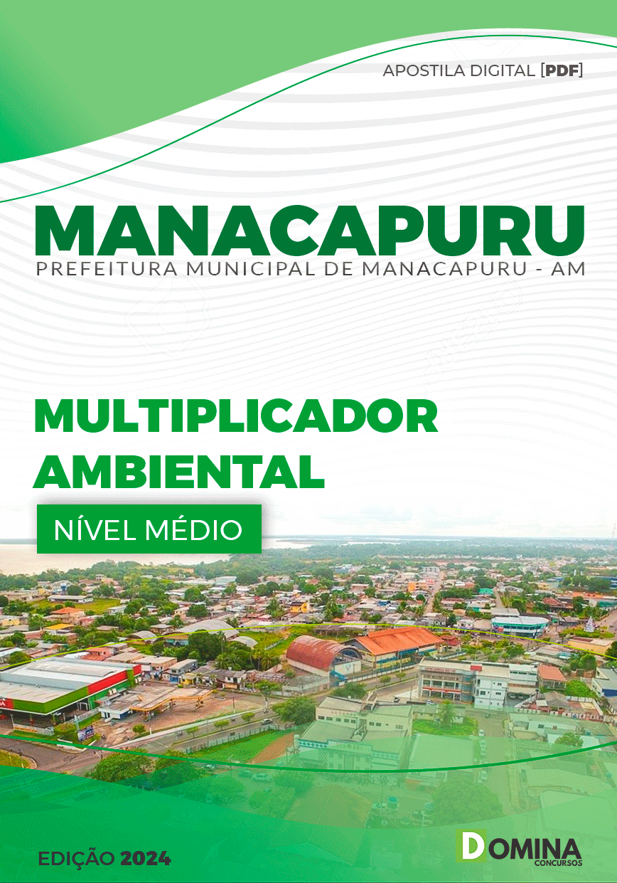 Apostila Pref Manacapuru AM 2024 Multiplicador Ambiental