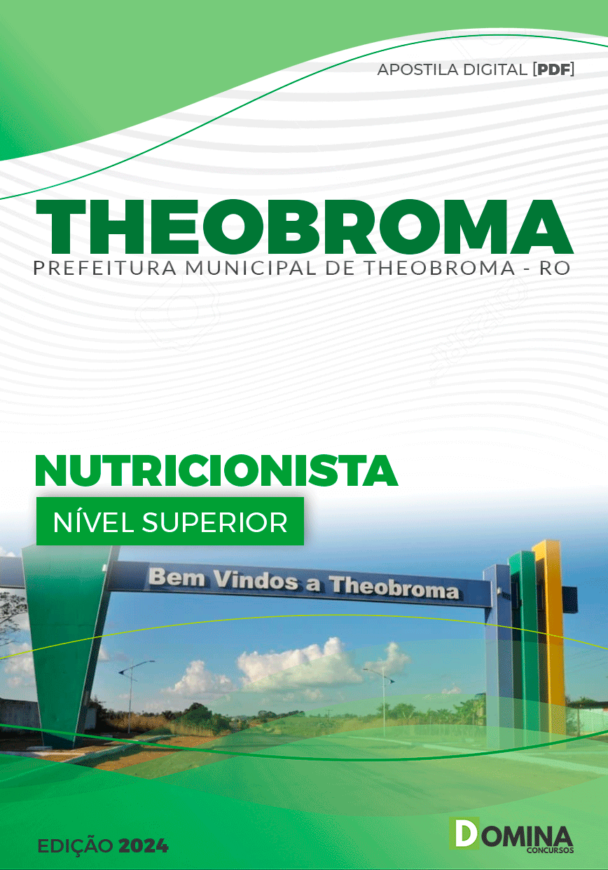 Apostila Pref Theobroma RO 2024 Nutricionista