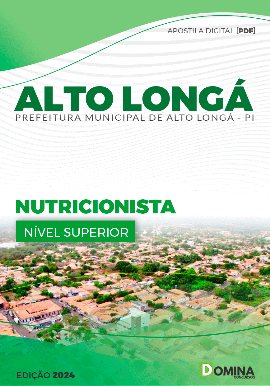 Apostila Pref Alto Longá PI 2024 Nutricionista