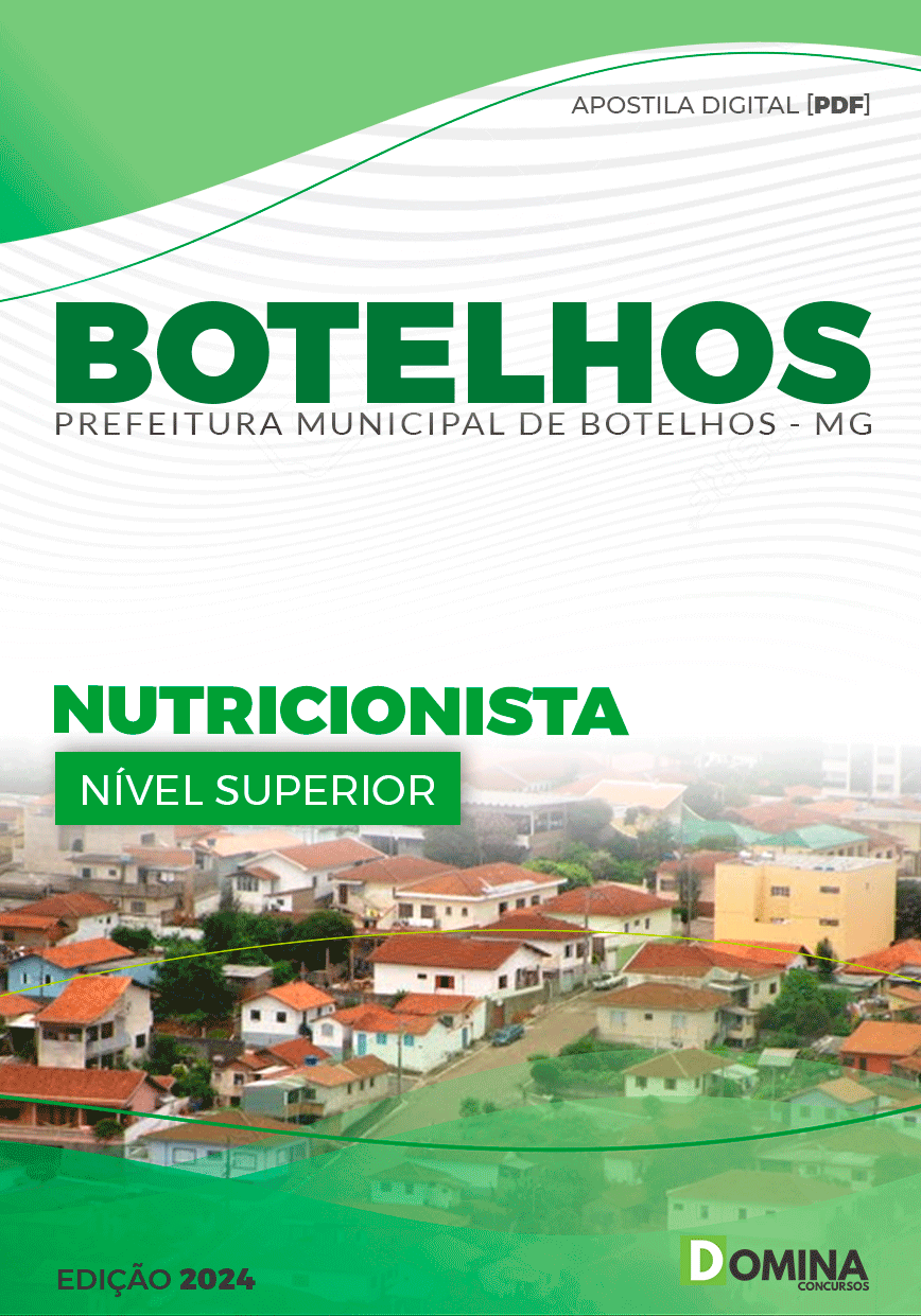 Apostila Pref Botelhos MG 2024 Nutricionista