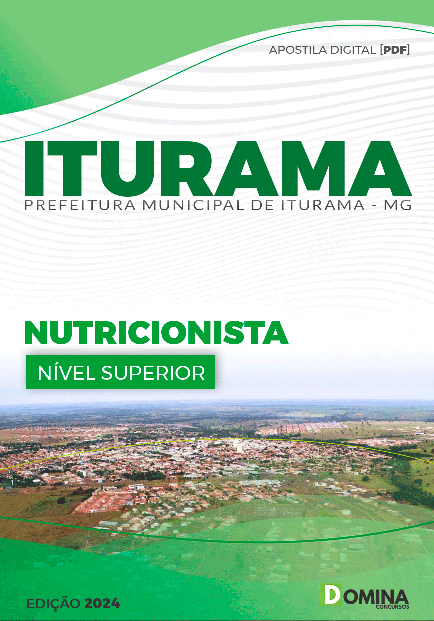Apostila Pref Iturama MG 2024 Nutricionista