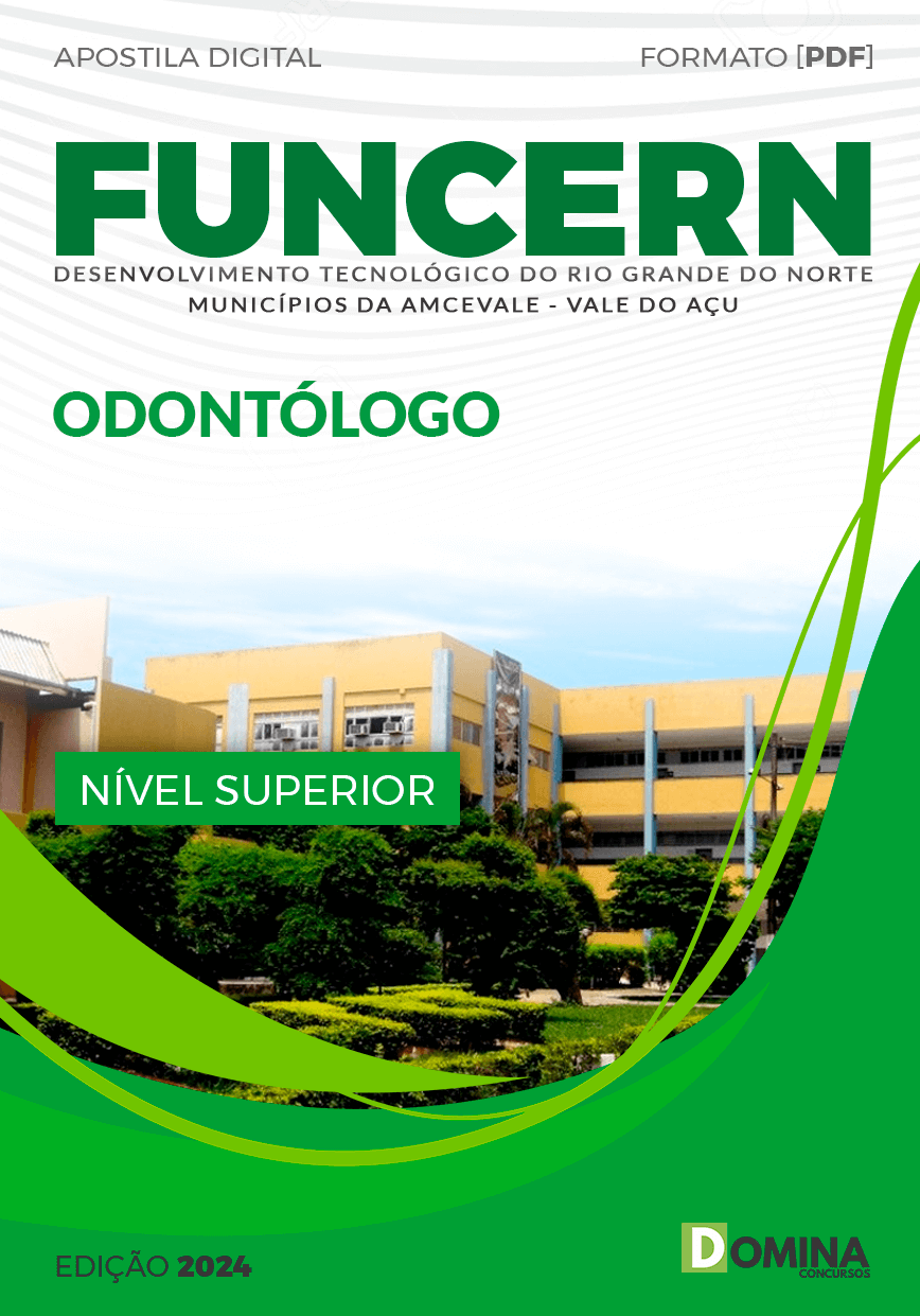 Apostila FUNCERN 2024 Odontólogo