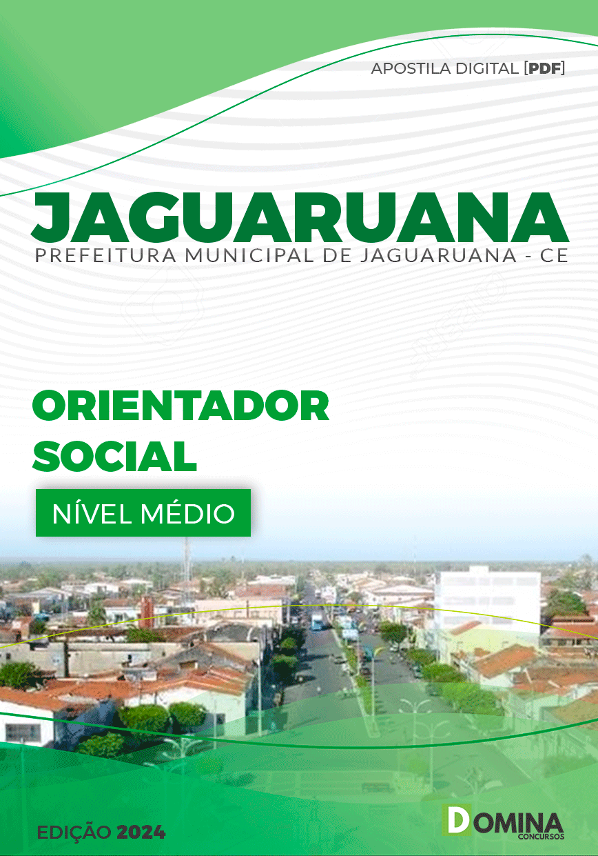 Apostila Pref Jaguaruana CE 2024 Orientador Social