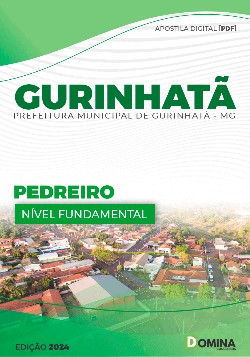 Apostila Pref Gurinhatã MG 2024 Pedreiro