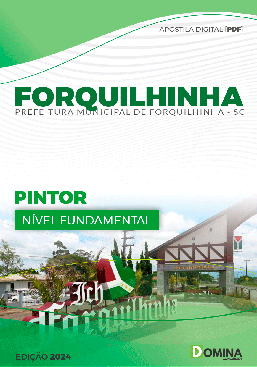 Apostila Pref Forquilhinha SC 2024 Pintor