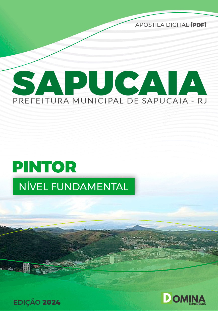 Apostila Pref Sapucaia RJ 2024 Pintor