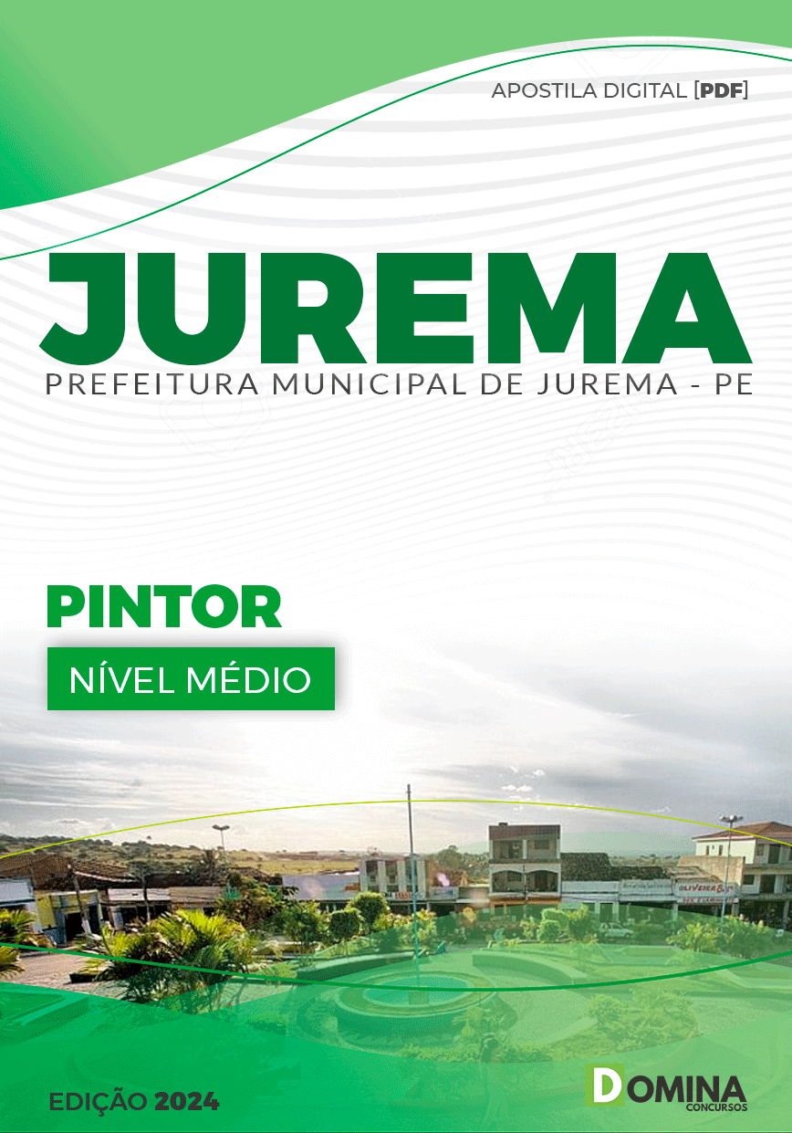 Apostila Pref Jurema PE 2024 Pintor
