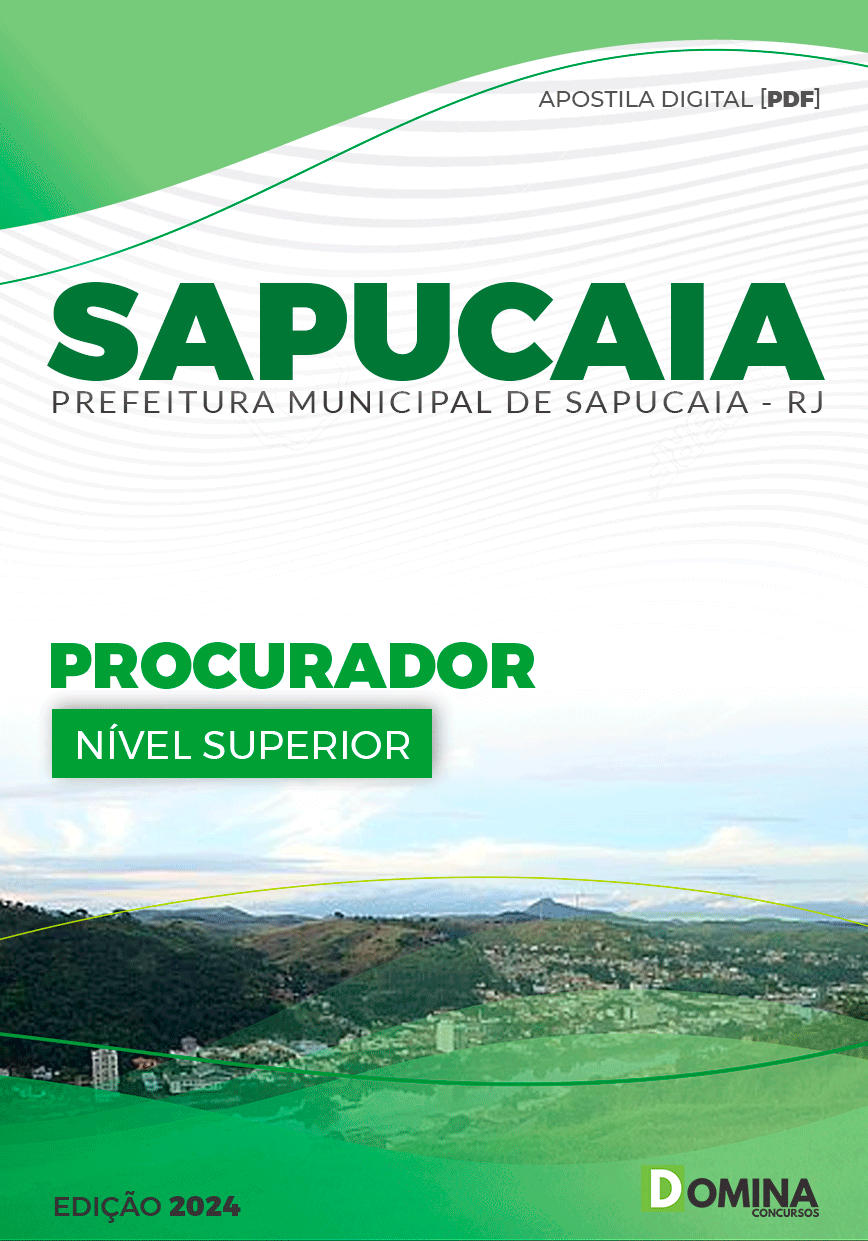 Apostila Pref Sapucaia RJ 2024 Procurador