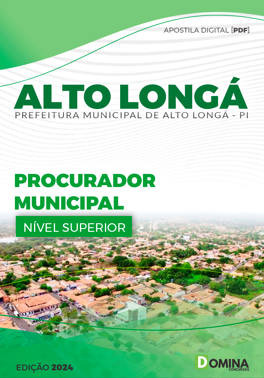 Apostila Pref Alto Longá PI 2024 Procurador Municipal