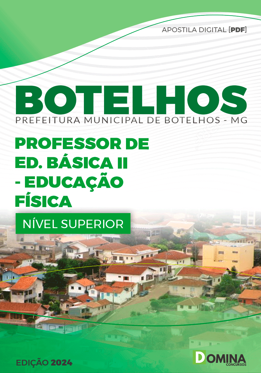 Apostila Pref Botelhos MG 2024 Professor de Educação Física