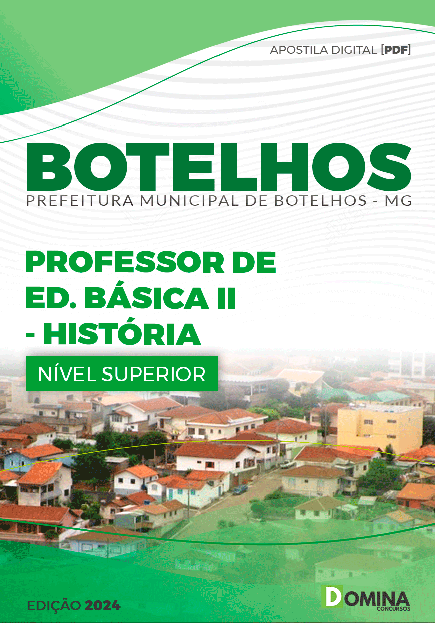 Apostila Pref Botelhos MG 2024 Professor de História