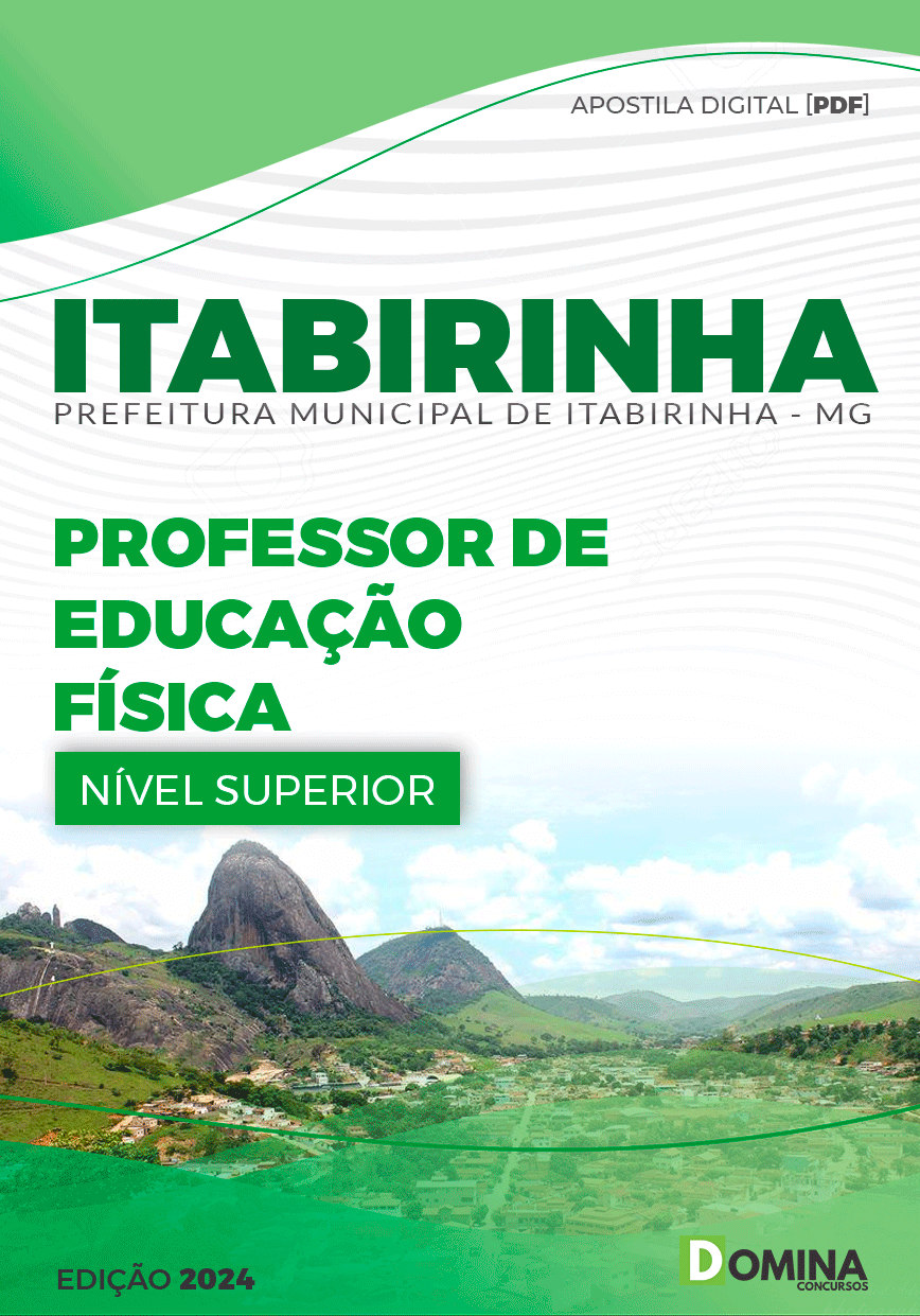 Apostila Pref Itabirinha MG 2024 Professor Educação Física