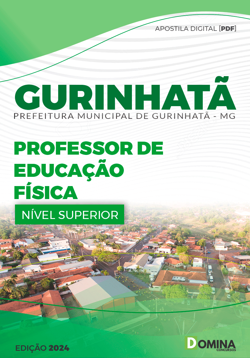 Apostila Pref Gurinhatã MG 2024 Professor Educação Física