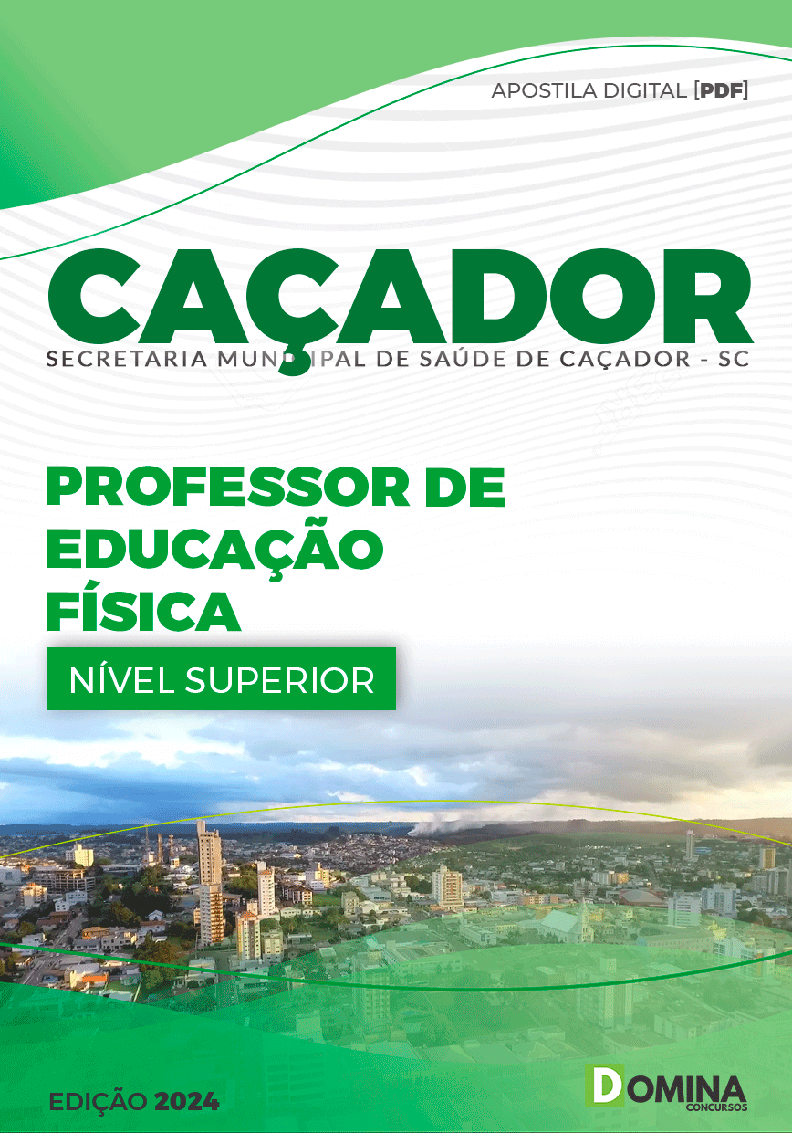 Pref Caçador SC 2024 Professor de Educação Física