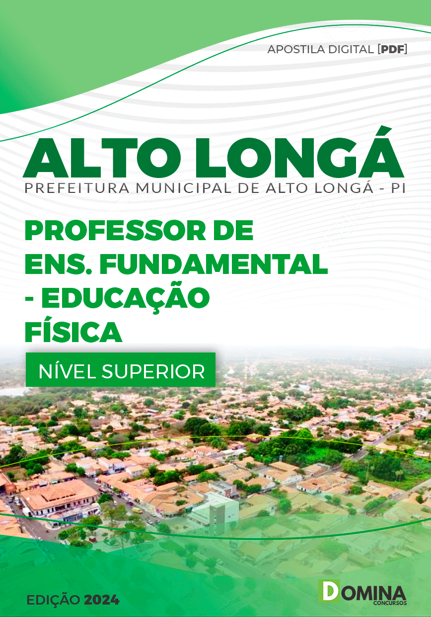 Apostila Pref Alto Longá PI 2024 Professor Educação Física