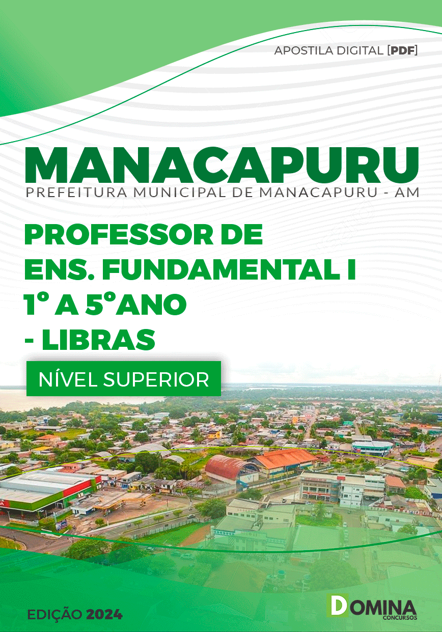 Pref Manacapuru AM 2024 Professor de LIBRAS