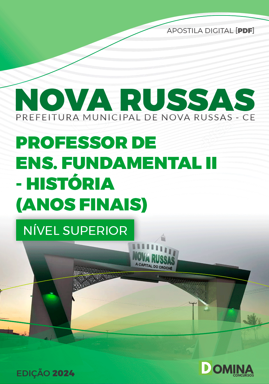 Apostila Pref Nova Russas CE 2024 Professor II História
