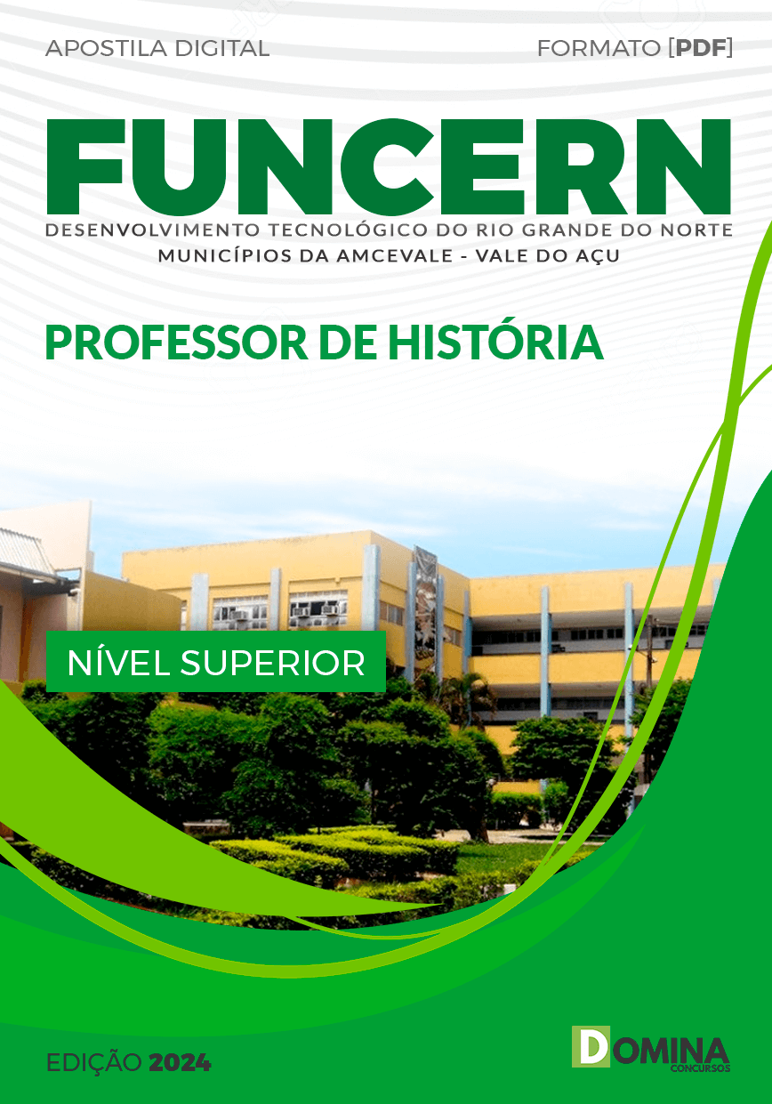 Apostila FUNCERN 2024 Professor de História