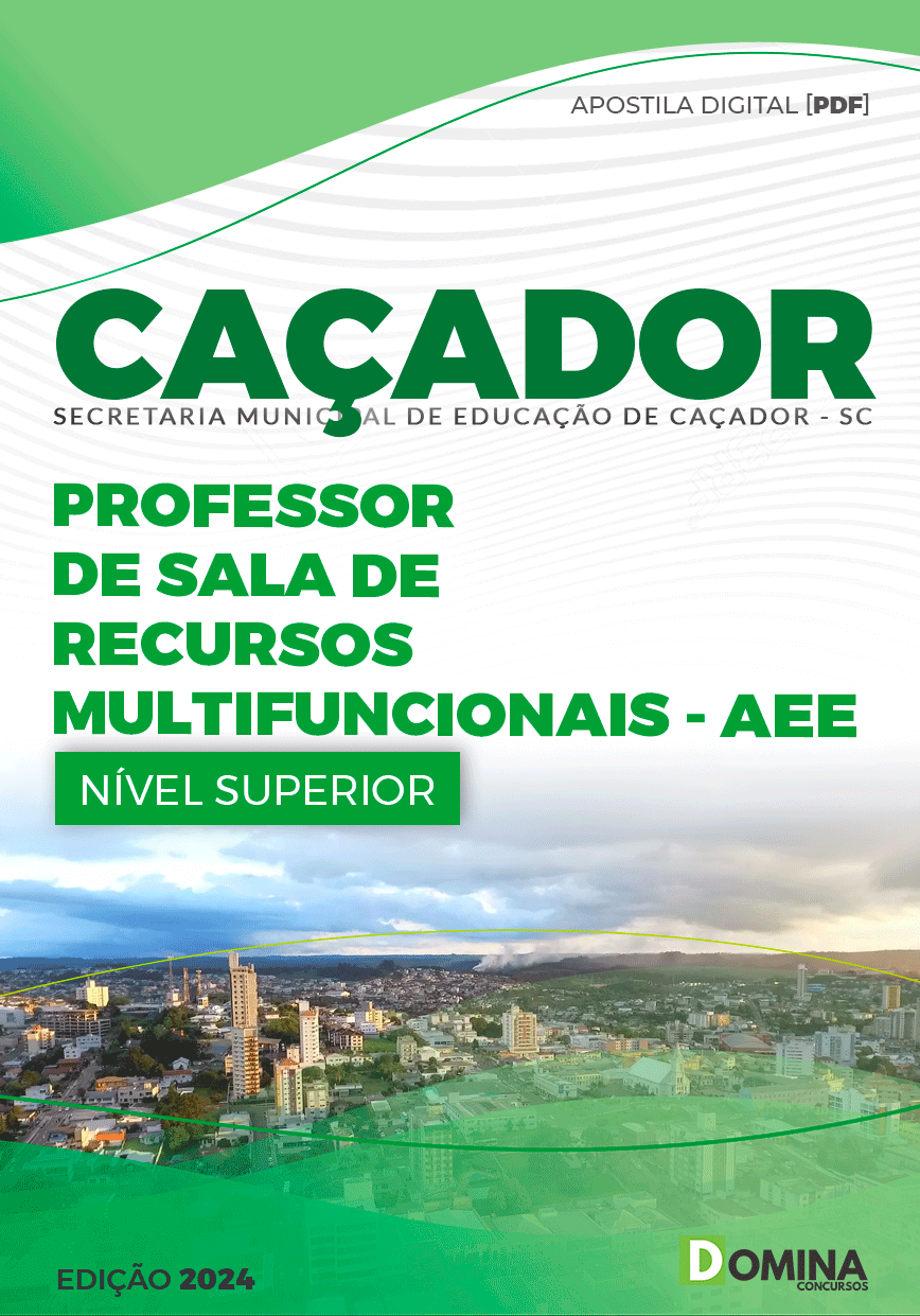 Pref Caçador SC 2024 Professor de Sala Recursos Multifuncionais