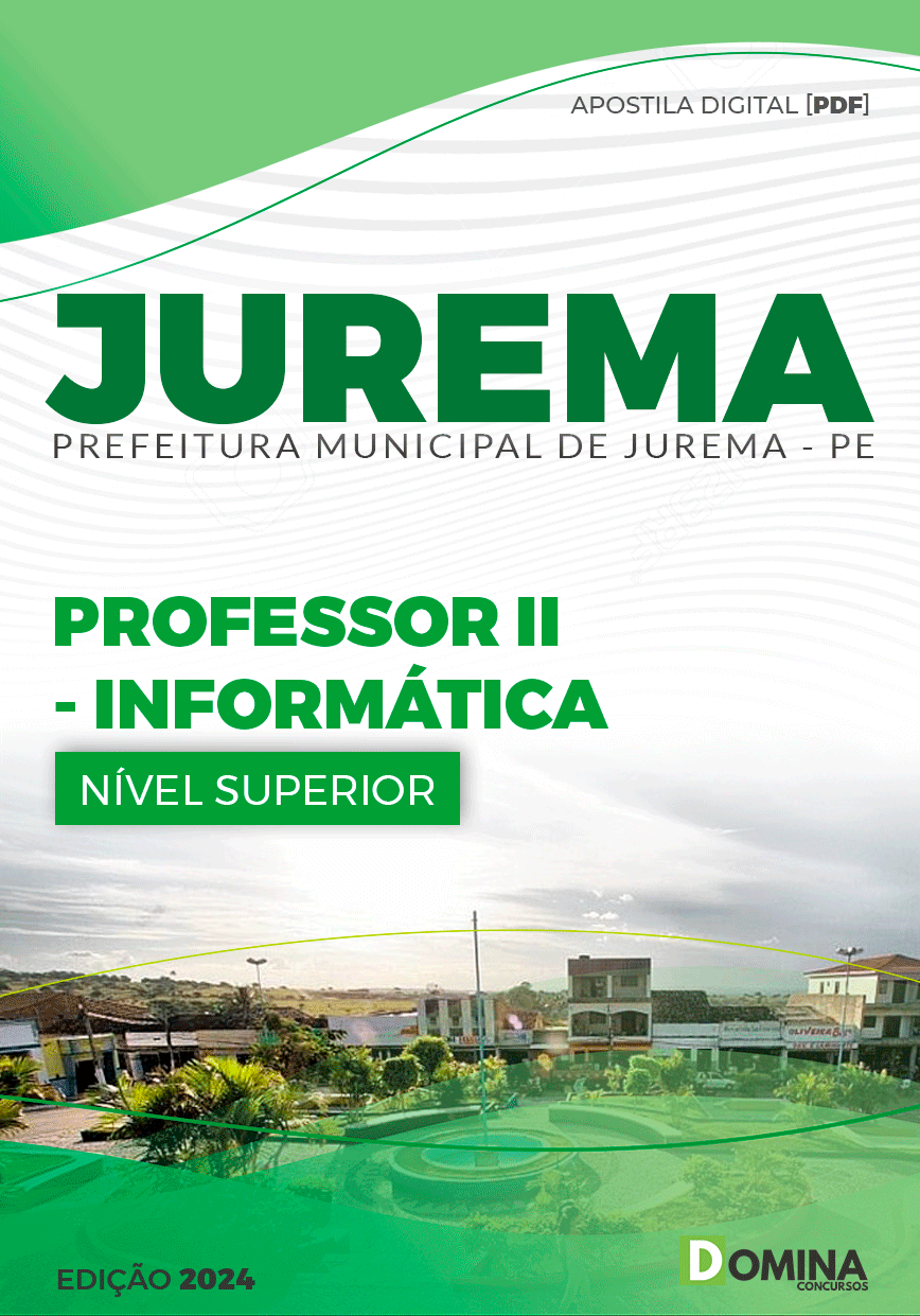 Apostila Pref Jurema PE 2024 Professor II Informática