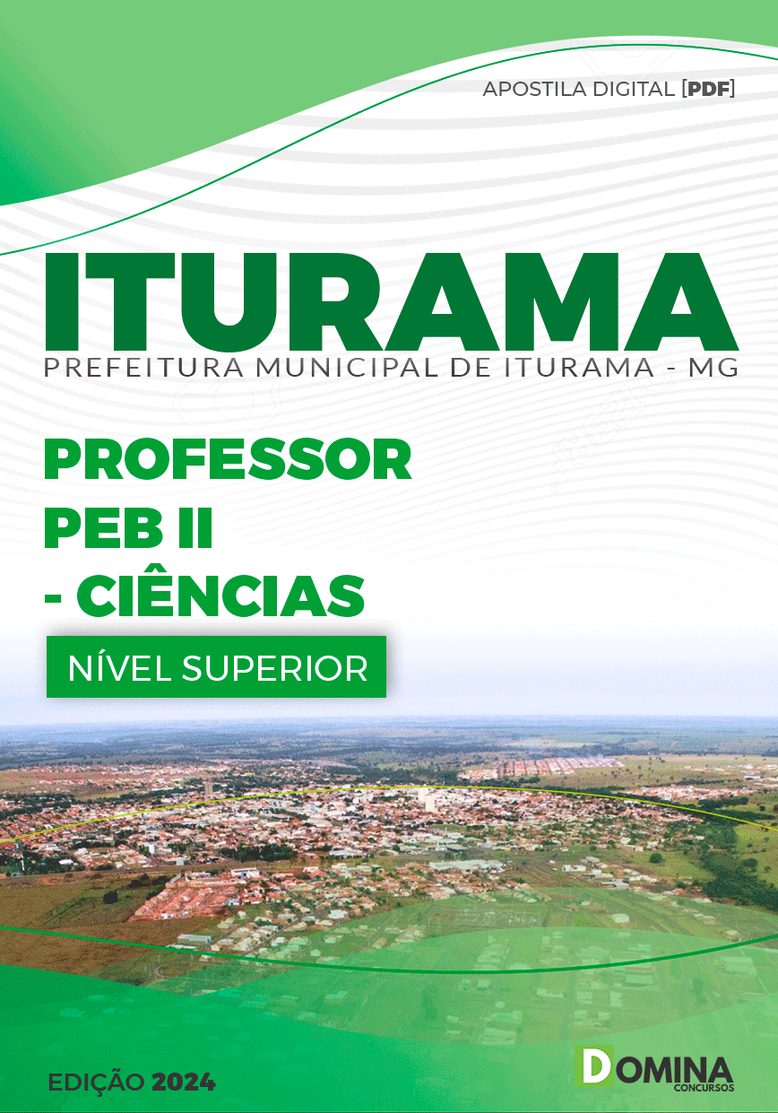 Apostila Pref Iturama MG 2024 Professor de Ciências