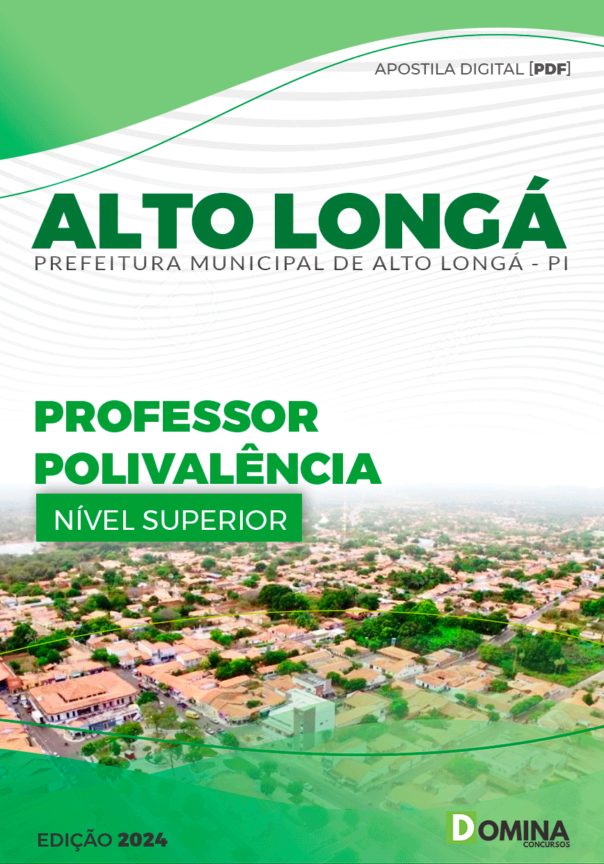 Apostila Pref Alto Longá PI 2024 Professor Polivalência