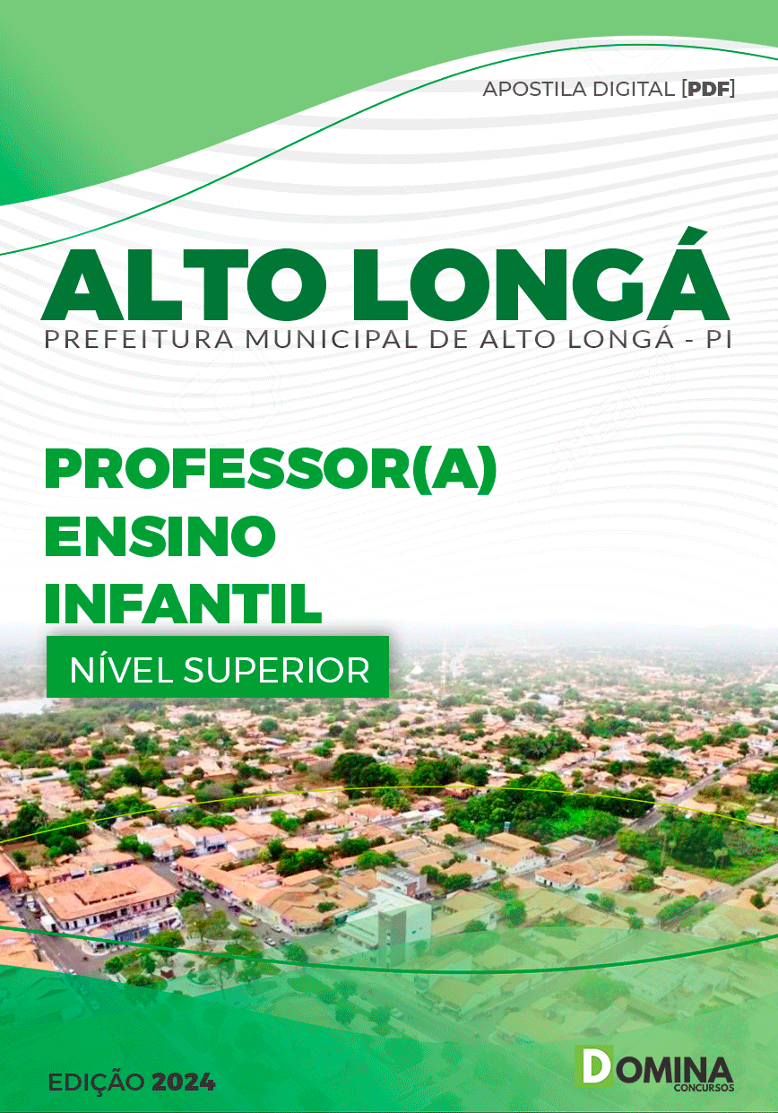 Apostila Pref Alto Longá PI 2024 Professor Ensino Infantil