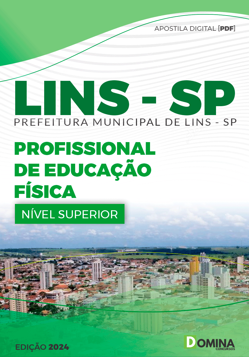 Apostila Concurso Pref Lins SP 2024 Profissional Educação Física