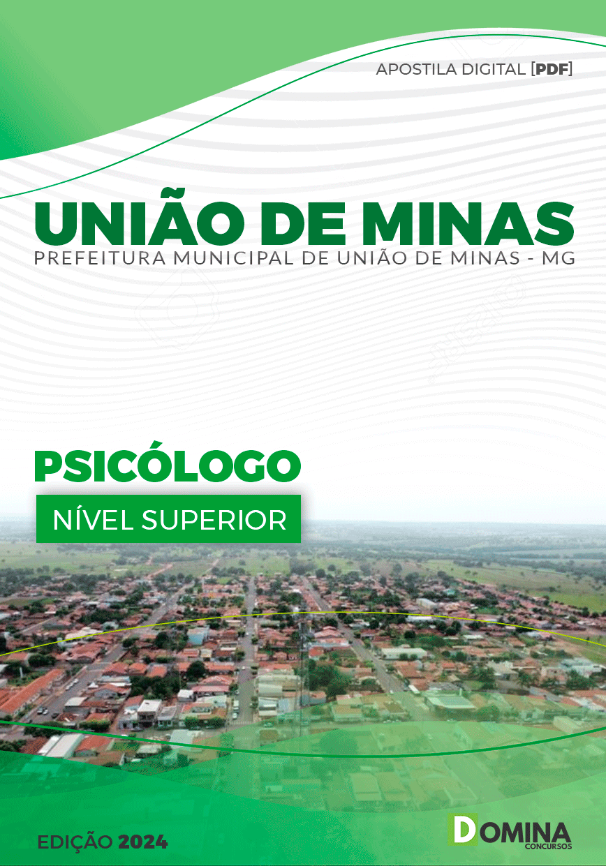 Apostila Perf União de Minas MG 2024 Psicólogo
