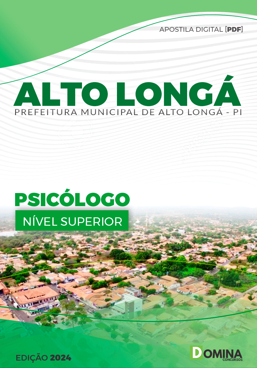 Apostila Pref Alto Longá PI 2024 Psicólogo