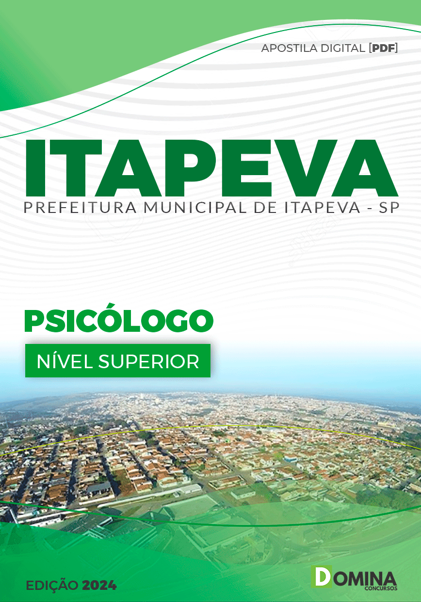 Apostila Pref Itapeva SP 2024 Psicólogo