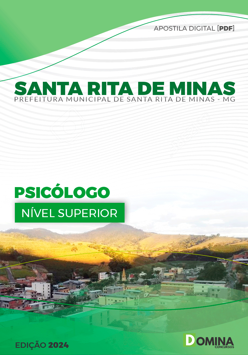 Apostila Pref Santa Rita Minas MG 2024 Psicólogo