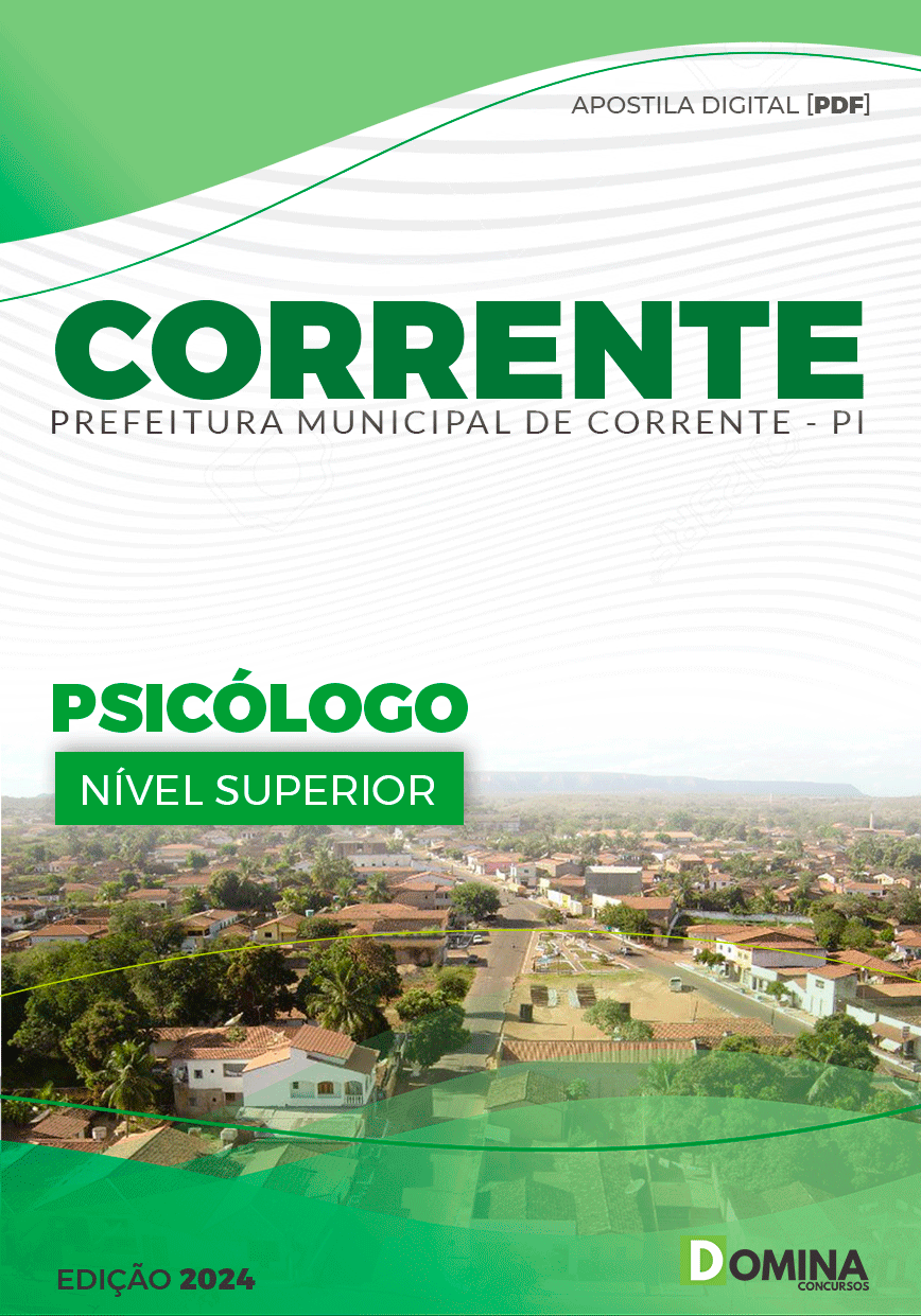 Apostila Pref Corrente PI 2024 Psicólogo