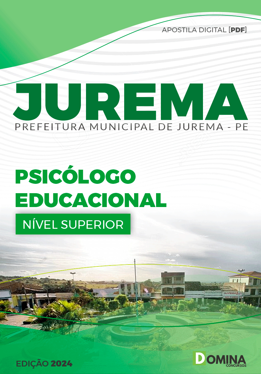 Apostila Pref Jurema PE 2024 Psicólogo Educacional Social