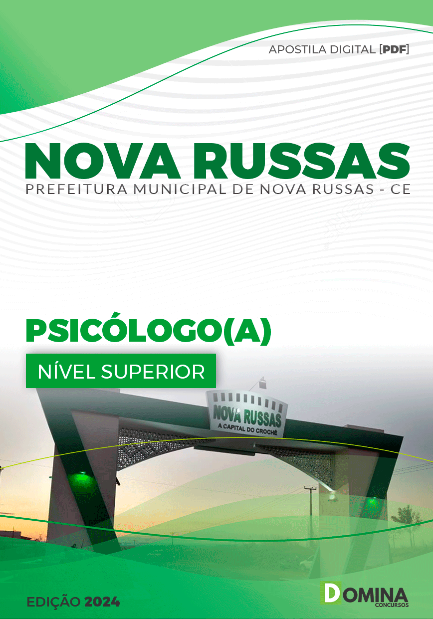 Apostila Pref Nova Russas CE 2024 Psicólogo
