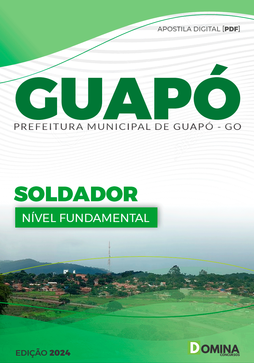 Apostila Concurso Pref Guapó GO 2024 Soldador