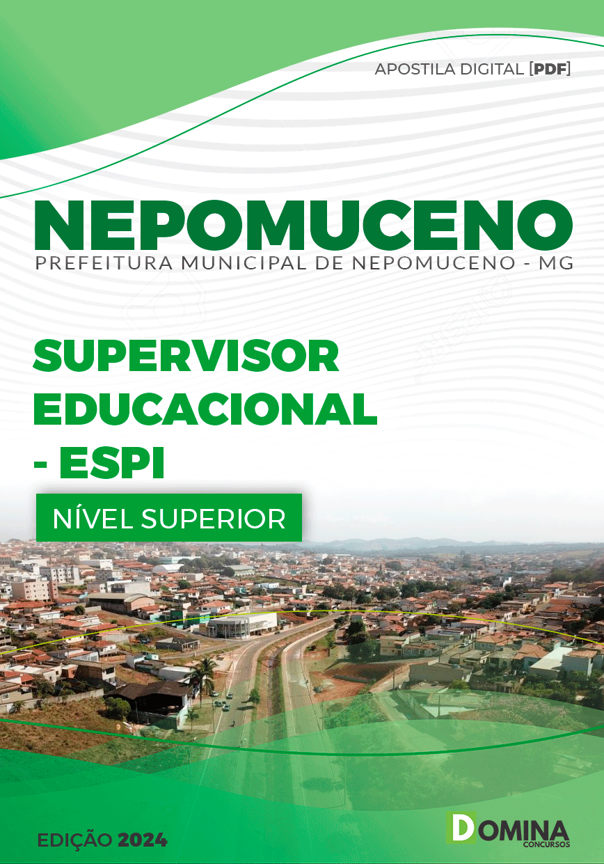 Apostila Pref Nepomuceno MG 2024 Supervisor Educacional