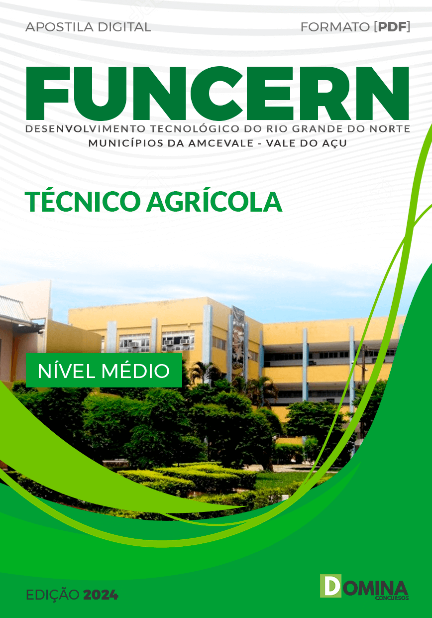 Apostila FUNCERN 2024 Técnico Agrícola