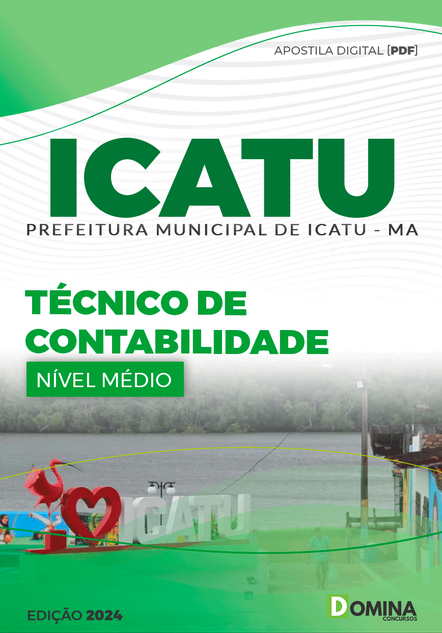 Apostila Pref Icatu MA 2024 Técnico Contabilidade