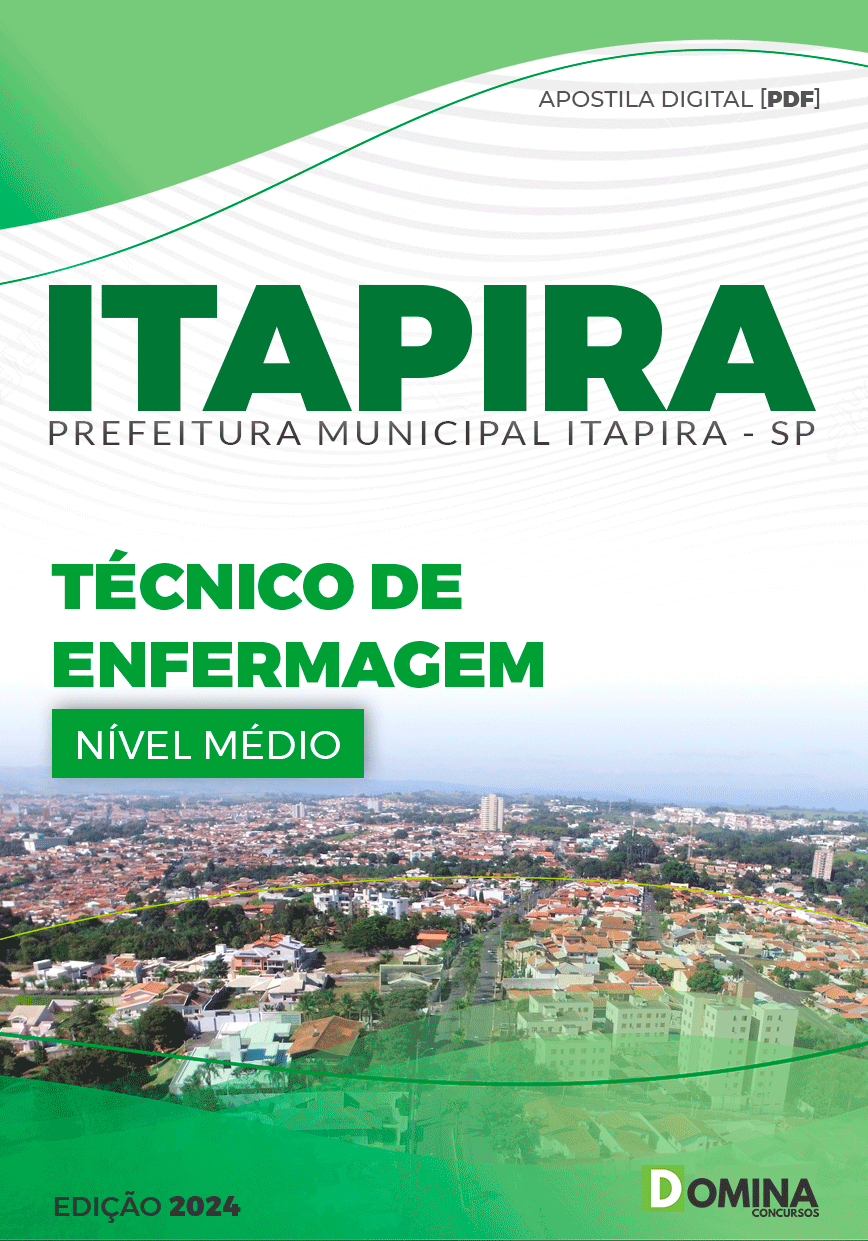 Apostila Pref Itapira SP 2024 Técnico de Enfermagem