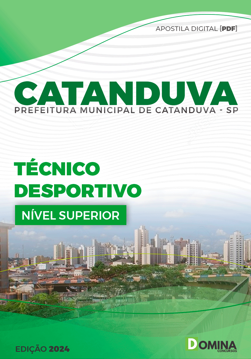 Apostila Pref Catanduva SP 2024 Técnico Desportivo