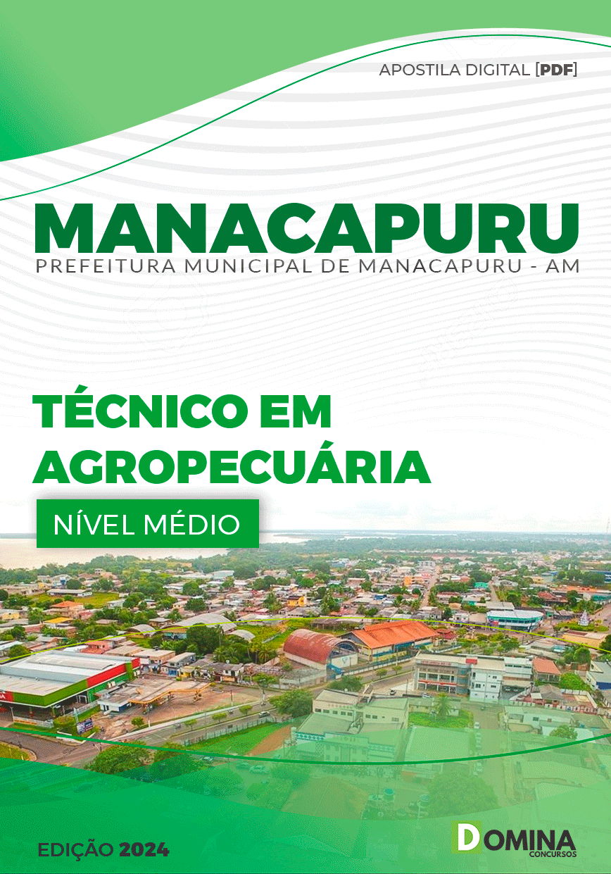 Apostila Pref Manacapuru AM 2024 Técnico em Agropecuária