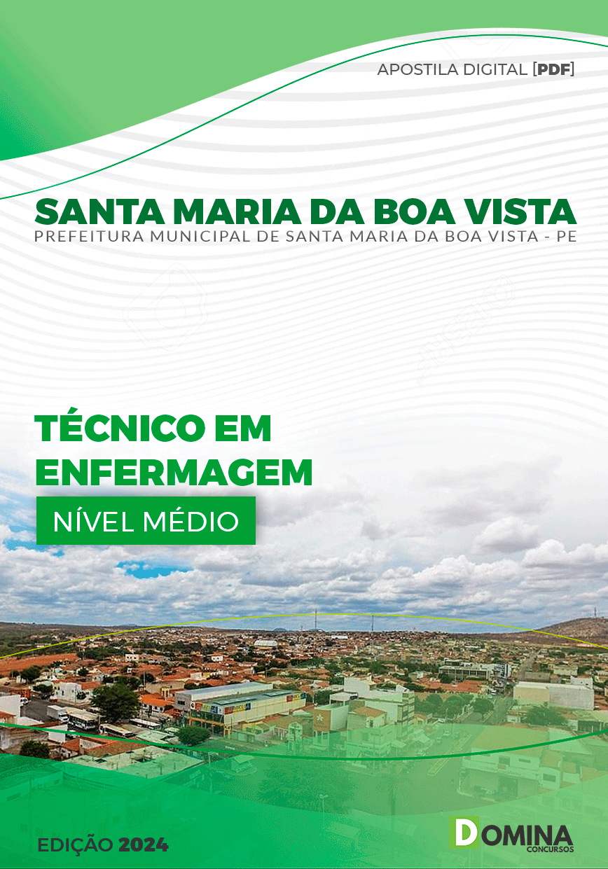 Pref Santa Maria Boa Vista PE 2024 Técnico em Enfermagem